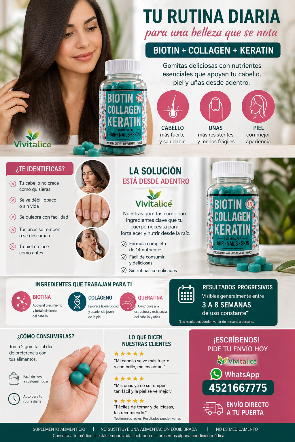 BIOTIN COLLAGEN KERATIN